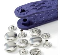 Prym Anorak Non-Sew Press Fasteners 15mm - Bronze Spring Wire, 10pc