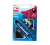 Prym Anorak Non-Sew Fasteners 15mm Black