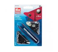 Prym Anorak Snaps Press Fasteners Antique Steel - per pack of 10