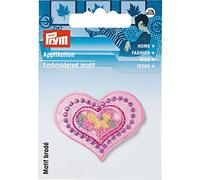 Prym Appl. Heart small rose pink