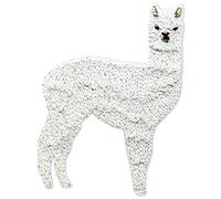 Prym APPL. Llama Brilliant White, One Size