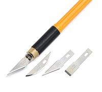 Prym Art knife with 3 special blades,Green