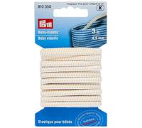 Prym Elastic, White, 4,5 mm, weiß, 3 m