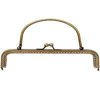Prym Bag Fastening Elisabeth, Antique Brass, Gold