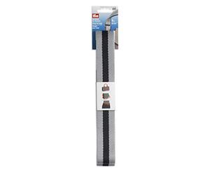 Prym Bag Straps, Cotton, Grey/Blue, 40 mm