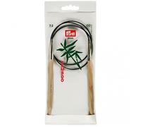 Prym 80 cm x 7 mm Circular Knitting Pins, Bamboo