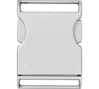 Prym Matt Silver-Coloured 30mm Belt Buckle (1pc), Metal, 9.5 x 6 x 1.2 cm