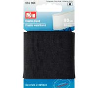 Prym Elastic Waistband, Black, 60 mm, 90 CM