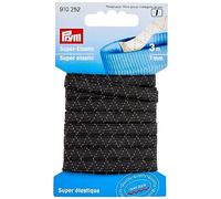 Prym, Elastic, Black, 7 mm