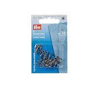 Prym Hooks and Eyes for Corsets, Metal, Black, 9.3 x 5.7 x 0.7 cm