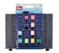 Prym Bobbin for 32 Sewing Machine Bobbins Empty, blue, 2 - Pack