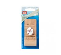 Prym Bra Extender Hooks, Cotton, Flesh, 40 mm
