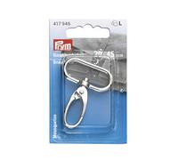 Prym Carabiner Hook, Zinc Alloy, Silver, 30 x 40 mm