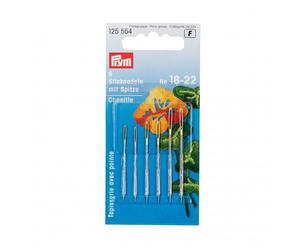 Prym Chenille Embroidery Needles - per pack of 6