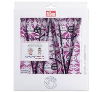 Prym Circular Knitting Needle Gift Set, Black, Purple, 3-4mm