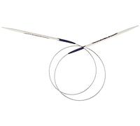 Prym Ergonomic Design Circular Knitting Pins/Needles, Metal, Multi-Colour, 4.5 mm, 80 cm Length
