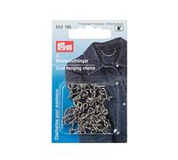 Prym Coat Hanging Chains mild Steel Silver col, Pack of 3