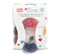Prym Colour Snaps Mini Press Fasteners - Prym Love | 72 Pieces Multicolor Set |
