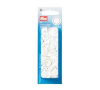 Prym Colour Snaps, Round 12.4mm x 30 sets - White