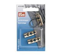 Prym Cord Stopper, Metal, New Gold, 9,7 x 26 mm
