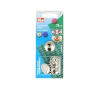 Prym Cover Buttons, 23mm, Metal, Silver, 9.3 x 5.7 x 0.5 cm
