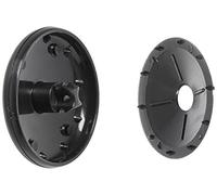 Prym Cover Buttons, Plastic, Black, 29 mm, 50-Piece