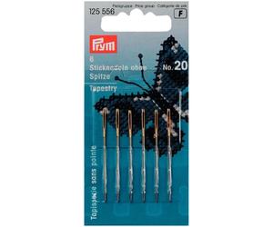 Prym Cross Stitch Tapestry Needles - per pack of 6