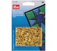 Prym Curved Safety Pins Gold - per pack of 120
