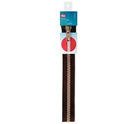 Prym Dark Brown Beige Chunky Teeth Bicolour Open-End 60cm Zip Fastener S12 (1pc), Multi-Colour, 34 x 5 x 1 cm