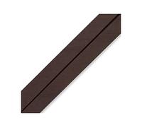 Prym Dark Brown Cotton Bias Binding Tape, Suitable for Dressmaking - 30mm Wide - per metre