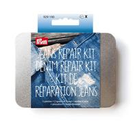 Prym Denim Repair Kit - Blue Iron-On & Sewing Patches Set | 929 190