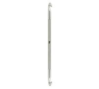 Prym Double-Ended Tunisian Crochet Hook, Metal, Multi-Colour, 10 mm, 25 cm Length