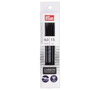 Prym Double Pointed Kniting pins, Carbon Technology, 15cm x 4mm