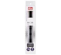 Prym Double Pointed Kniting pins, Carbon Technology, 20cm x 3mm