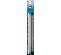 Prym Double-Pointed Needle, Pearl Grey, Ø 4,5 mm, 20 cm