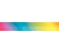 Prym Duchesse Bias Binding Rainbow, 100% Polyester, 20 mm Falzung: 40/20 mm | 30 m
