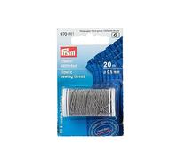 Prym Elastic Sewing Thread, Polyester, Light Grey, One Size