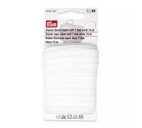 Prym Elastic Supersoft White 7mm X 15M