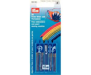 Prym Embroidery and Pearl Sewing/Beading Needles HT Assorted