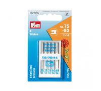 Prym Sewing Machine Needles, Steel, Silver, No. 75 + 90