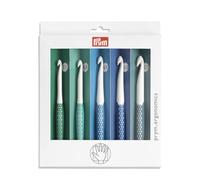 Prym 218441-1 Crochet Hook for Wool Ergonomics 7.00-12.00 mm x 1 Set, White, 12mm