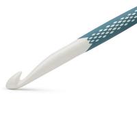 Prym Ergonomic Crochet Hook – Metal, 18 cm, 12.00 mm – Green