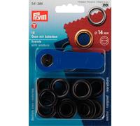 Prym - Bronze (14mm) Eyelets and Washers - 1 Count