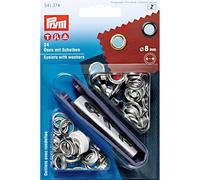 Prym Eyelets and Washers, Silver