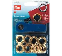 Prym Eyelets with Fixing Tool Starter Kit 4mm, 5mm, 8mm, 11mm & 14mm