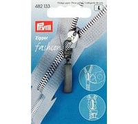 Prym Fashion Zipper pullers metal black, Fabric, Classic, schwarz, 1 Stück