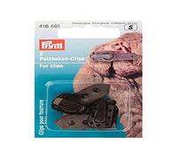 Prym Fur Clips, Brown, Braun, 2 Stück