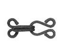 Prym Fur Hooks and Eyes ST Black Pack of 200
