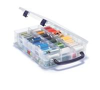 Prym Giorgetti Strass Thread Reel Box x 1 Bandana, Clear, One Size