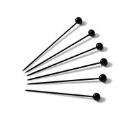 Prym Glass Head Pin Black, Steel, 30 x 0,6mm